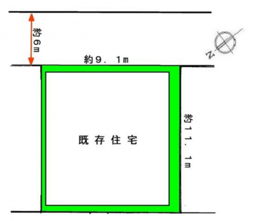 堺市堺区新在家町西、収益物件/その他の間取り画像です