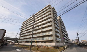 堺市堺区大浜中町、マンションの外観画像です