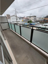 堺市堺区東雲西町、マンションのバルコニー画像です