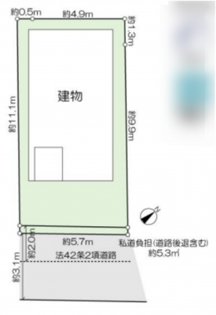 堺市堺区南旅篭町西、中古一戸建ての画像です