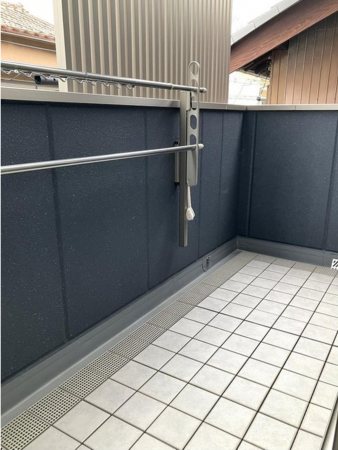 堺市堺区南旅篭町西、中古一戸建てのバルコニー画像です