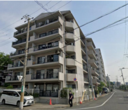 堺市堺区大浜南町、マンションの外観画像です