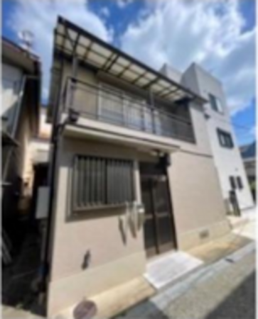 堺市堺区山本町、中古一戸建ての外観画像です