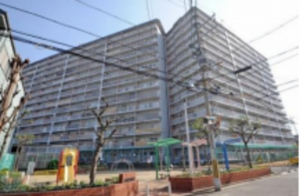 堺市堺区大浜北町、マンションの外観画像です