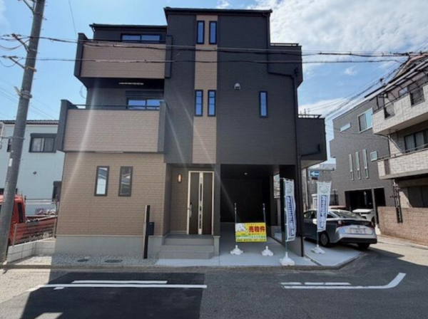 堺市堺区山本町、新築一戸建ての外観画像です