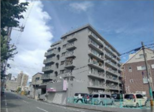 堺市堺区宿院町西、マンションの外観画像です