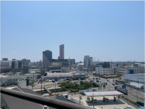 堺市堺区神南辺町、マンションのバルコニー画像です