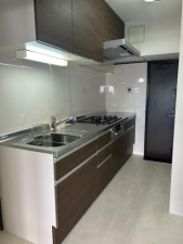 堺市堺区神南辺町、マンションのキッチン画像です