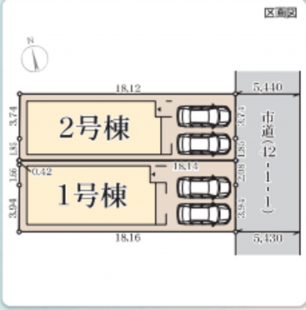 堺市堺区昭和通、新築一戸建ての画像です