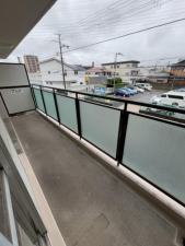 堺市堺区東雲西町、マンションのバルコニー画像です