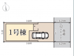 堺市堺区石津町、新築一戸建ての画像です