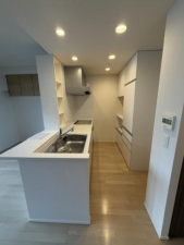 堺市堺区浅香山町、マンションのキッチン画像です