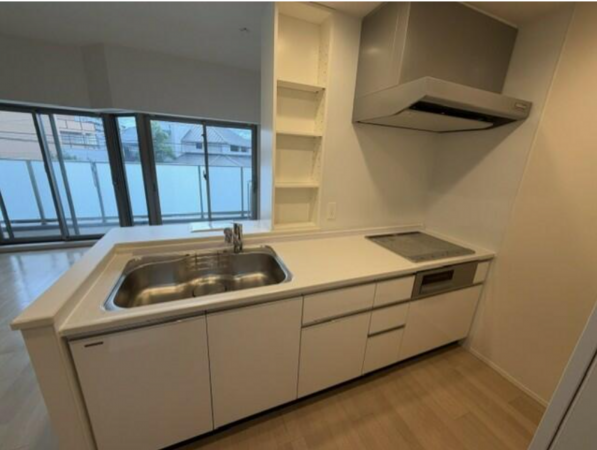 堺市堺区浅香山町、マンションのキッチン画像です