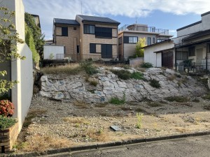 春日井市高森台、土地の画像です