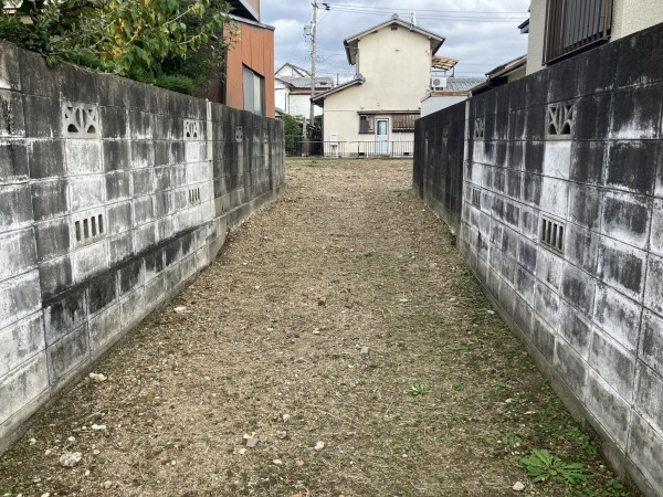 小牧市藤島町梵天、土地の画像です