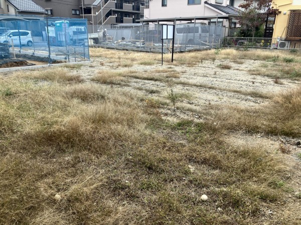 春日井市高蔵寺町、土地の画像です