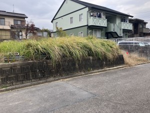 春日井市高蔵寺町、土地の画像です