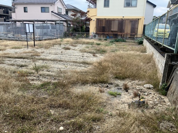 春日井市高蔵寺町、土地の画像です