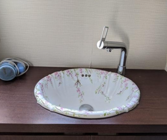 京都市上京区上立売通浄福寺西入蛭子町、中古一戸建ての洗面画像です