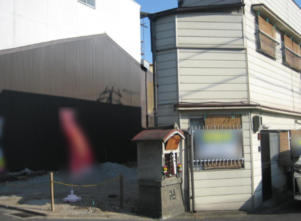 京都市上京区今小路通御前通西入紙屋川町、中古一戸建ての外観画像です