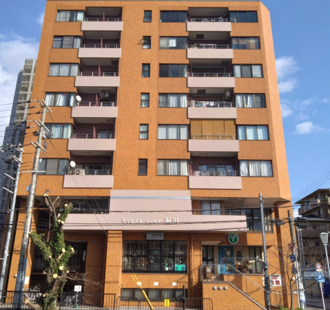 京都市上京区東橋詰町、マンションの外観画像です