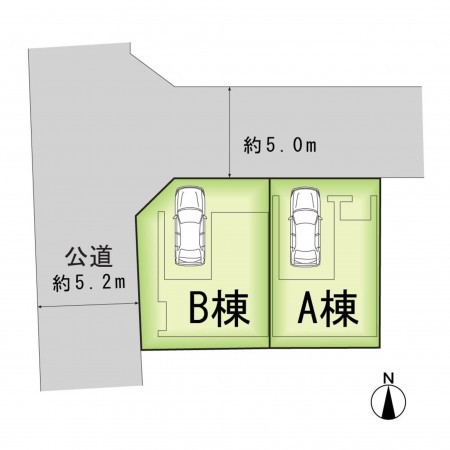 京都市上京区大宮通五辻下る観世町、新築一戸建ての画像です