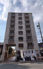 京都市上京区千本通出水下る十四軒町、マンションの外観画像です