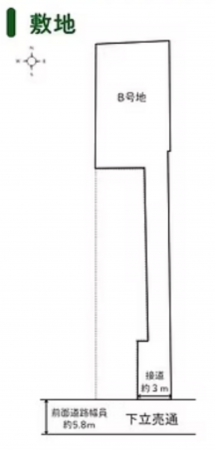 京都市上京区浮田町、新築一戸建ての画像です