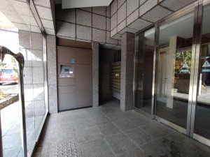 京都市上京区大上之町、マンションのエントランス画像です