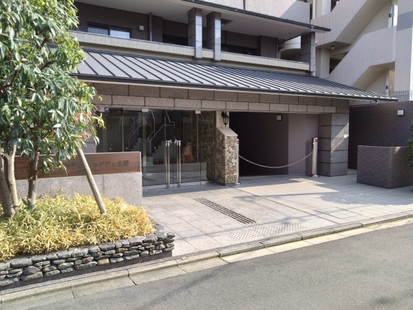 京都市上京区大上之町、マンションのエントランス画像です