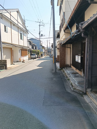 京都市上京区大宮通西裏芦山寺上る２丁目竪社南半町、土地の画像です