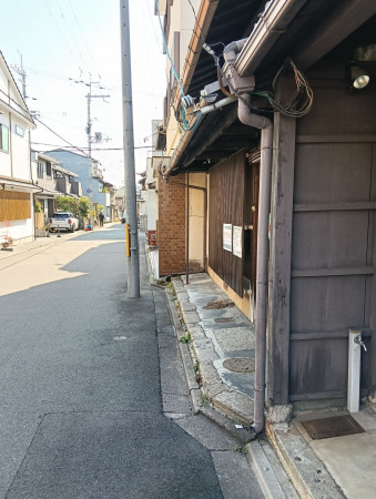 京都市上京区大宮通西裏芦山寺上る２丁目竪社南半町、土地の画像です