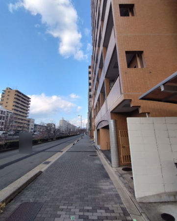 京都市上京区東堀川通上長者町下る二町目、マンションの画像です