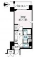 京都市中京区等持寺町、マンションの間取り画像です