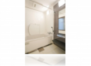 京都市上京区東橋詰町、マンションの風呂画像です