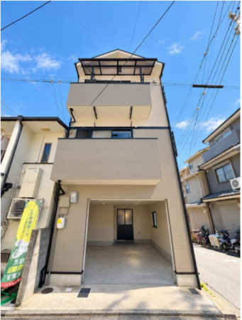 京都市上京区田村備前町、中古一戸建ての外観画像です