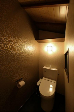 京都市中京区聚楽廻中町、中古一戸建てのトイレ画像です