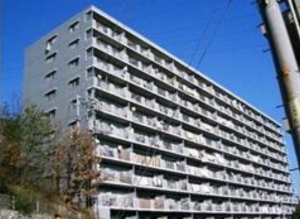 福山市日吉台、マンションの画像です