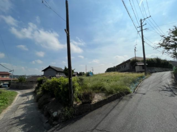 福山市引野町、土地の画像です