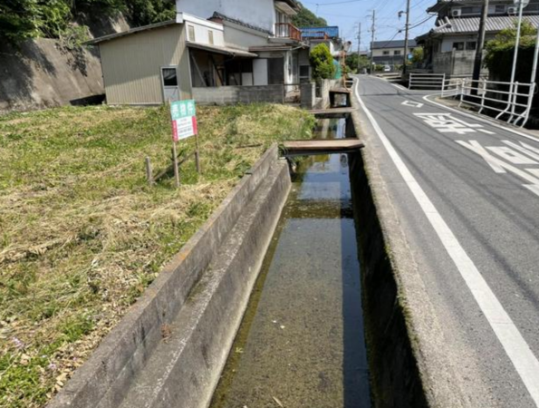 福山市沼隈町大字草深、土地の画像です