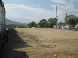 福山市箕島町、土地の画像です