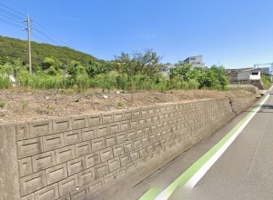 福山市箕島町、土地の画像です