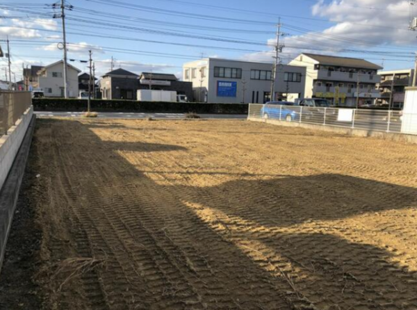 福山市新涯町、土地の画像です
