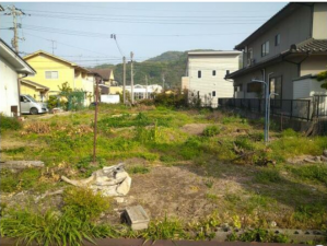 福山市水呑町、土地の画像です