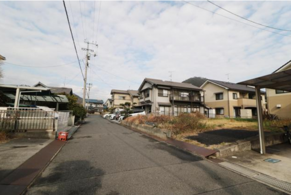 福山市田尻町、土地の画像です