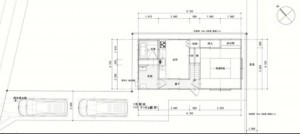 福山市多治米町、中古一戸建ての間取り画像です