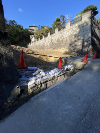 福山市東陽台、土地の画像です