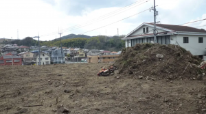 福山市緑陽町、土地の画像です