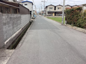 福山市川口町、土地の画像です