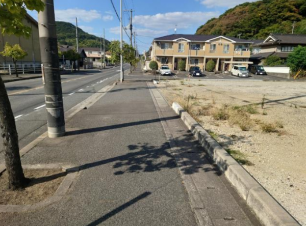 福山市田尻町、土地の画像です